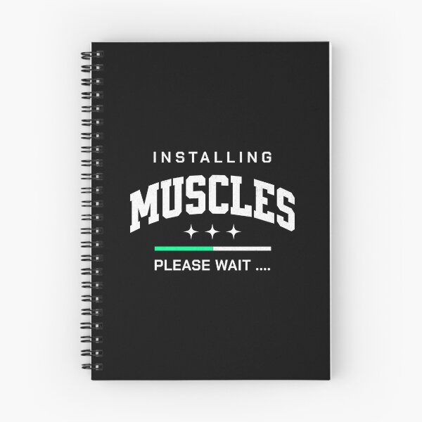 Item preview, Installing Muscles Funny Gym Workout  designed and sold by flidesign .