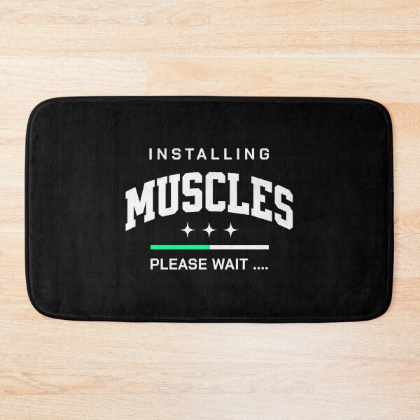 Item preview, Installing Muscles Funny Gym Workout  designed and sold by flidesign .