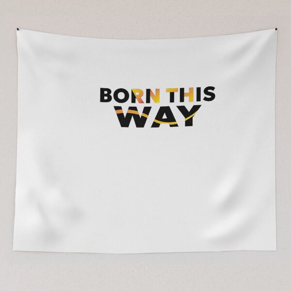Item preview, Born This Way Colorful Pride designed and sold by Combat Skies.