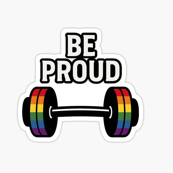 Item preview, Gay Dumbbel Be Proud!  designed and sold by BeefSchew.