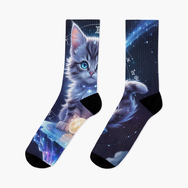 Item preview, Cute Star Kittie between Stars Type 2  designed and sold by TrapArtDesign .