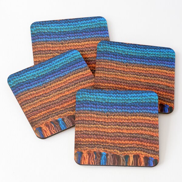 Item preview, Photograph of Knitted Scarf  designed and sold by Kate Anderson Art.