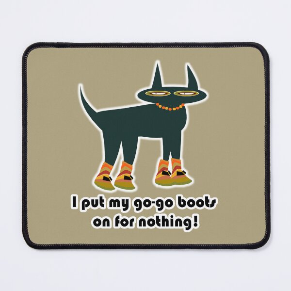 Item preview, Put his Go-Go Boots on for Nothing. designed and sold by WandaRichards.