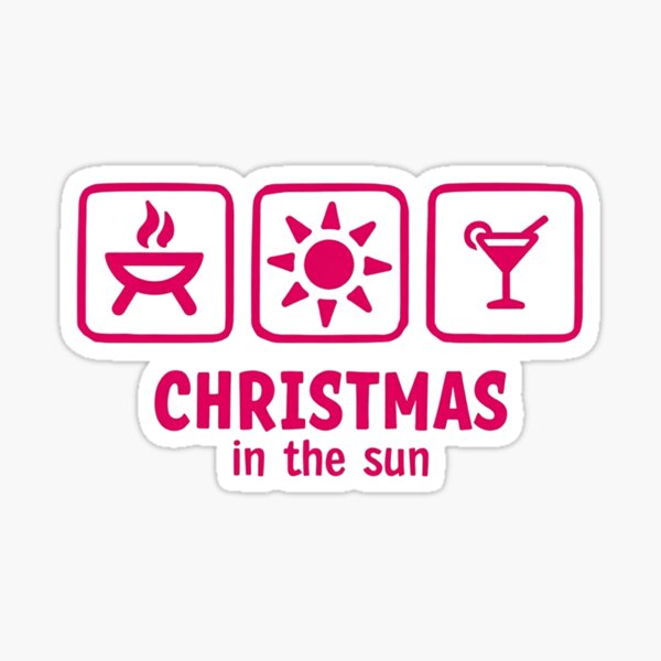 Artikel-Vorschau von Rosa, mädchenhaft, Weihnachten in der Sonne T-Shirt, designt und verkauft von FlowerCloud.