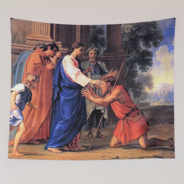 Artikelvorschau, Christus heilt die Blinden entworfen und verkauft von LitanyLane.