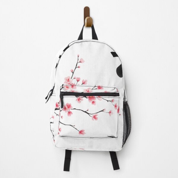 Item preview, Sanskrit Sakura Bloom - Japanese Cherry Blossom with Ancient Script Art for T-Shirts, Journals & Wall Decor designed and sold by fusionwears.