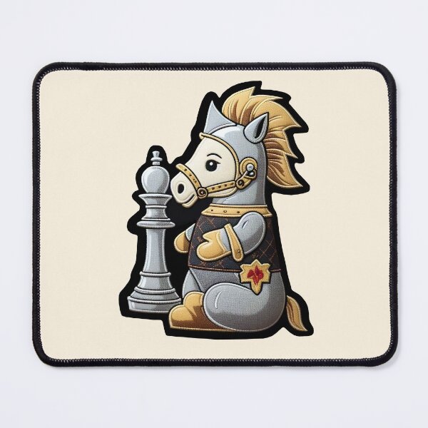 Item preview, Armored Knight Horse – Cute Chess Pony designed and sold by RickGoulet.