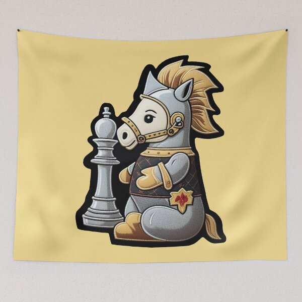 Item preview, Armored Knight Horse – Cute Chess Pony designed and sold by RickGoulet.