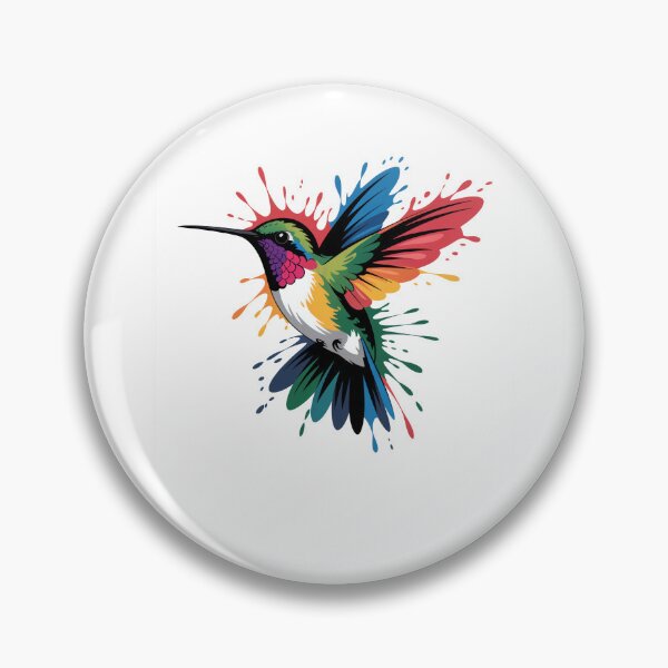 Item preview, Colorful Hummingbird With Color designed and sold by MooonTees.