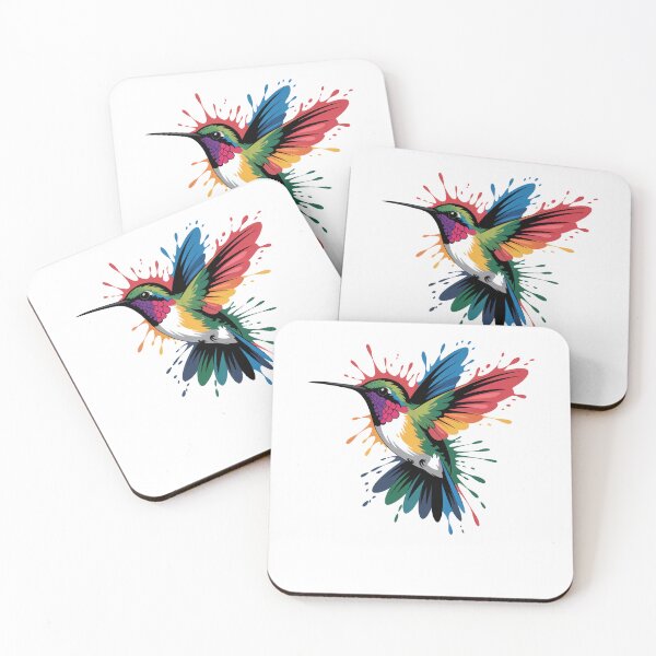 Item preview, Colorful Hummingbird With Color designed and sold by MooonTees.