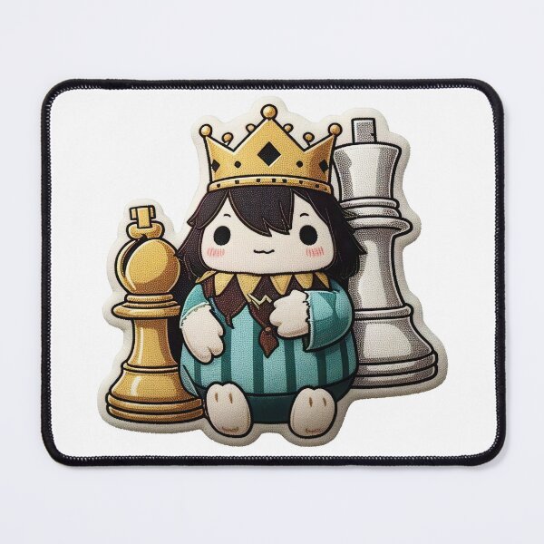 Item preview, Plush King - Checkmate Dreams designed and sold by RickGoulet.