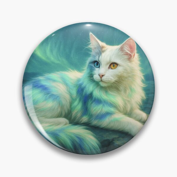 Item preview, Aurora Eyes - Aurora Cat Series (3/7) designed and sold by RinWinArts.
