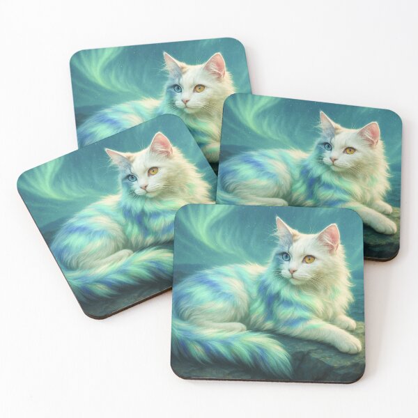 Item preview, Aurora Eyes - Aurora Cat Series (3/7) designed and sold by RinWinArts.