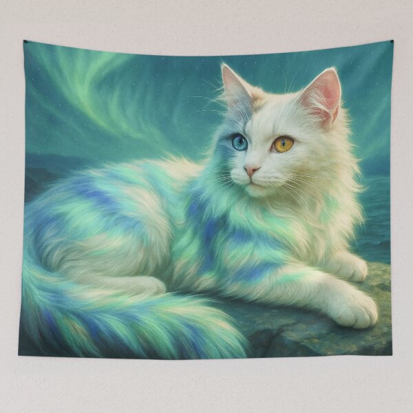 Item preview, Aurora Eyes - Aurora Cat Series (3/7) designed and sold by RinWinArts.