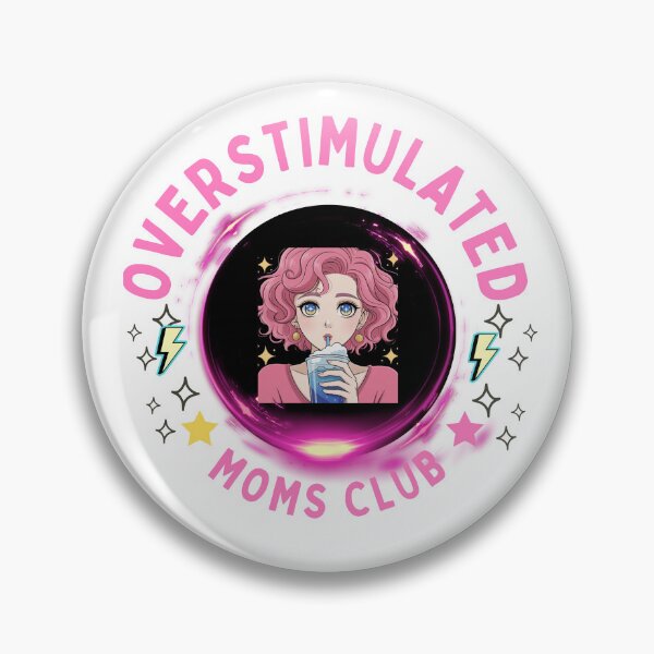 Item preview, Overstimulated Moms Club Shirt designed and sold by Homecrate01.