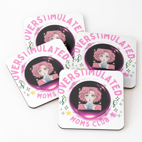 Item preview, Overstimulated Moms Club Shirt designed and sold by Homecrate01.