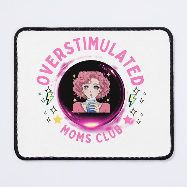 Item preview, Overstimulated Moms Club Shirt designed and sold by Homecrate01.