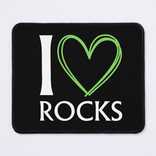 Item preview, I Love Rocks with Heart - Cute Circle Design for Geologists and Rockhounds  designed and sold by tumbleweedphoto.