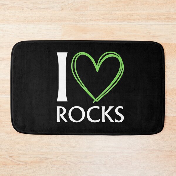 Item preview, I Love Rocks with Heart - Cute Circle Design for Geologists and Rockhounds  designed and sold by tumbleweedphoto.