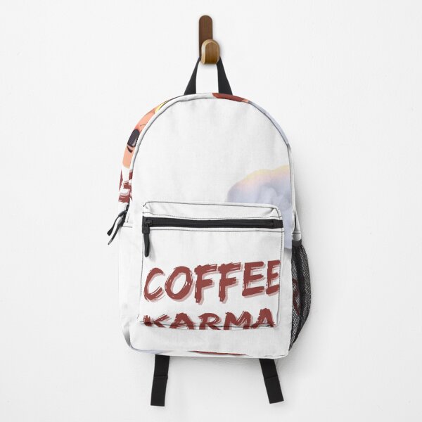 Item preview, Chill Monk Coffee Meme - 'Coffee Before Karma' Himalayan Cloud Art for Mugs & Hoodies designed and sold by fusionwears.