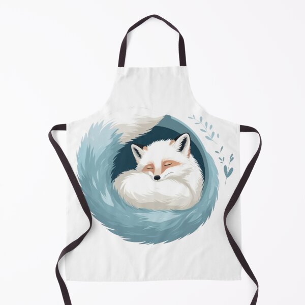 Item preview, Calm Arctic Fox in Snow designed and sold by ZenAnimal.