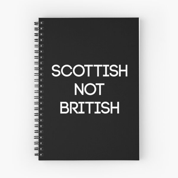 Item preview, SCOTTISH NOT BRITISH, Scottish Independence Slogan designed and sold by MacPean.
