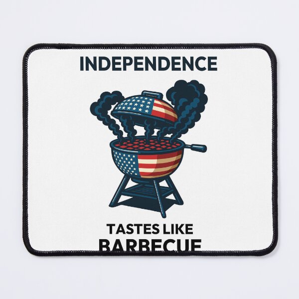 Item preview, Independence 4th of July BBQ American Flag designed and sold by LuminOrb.