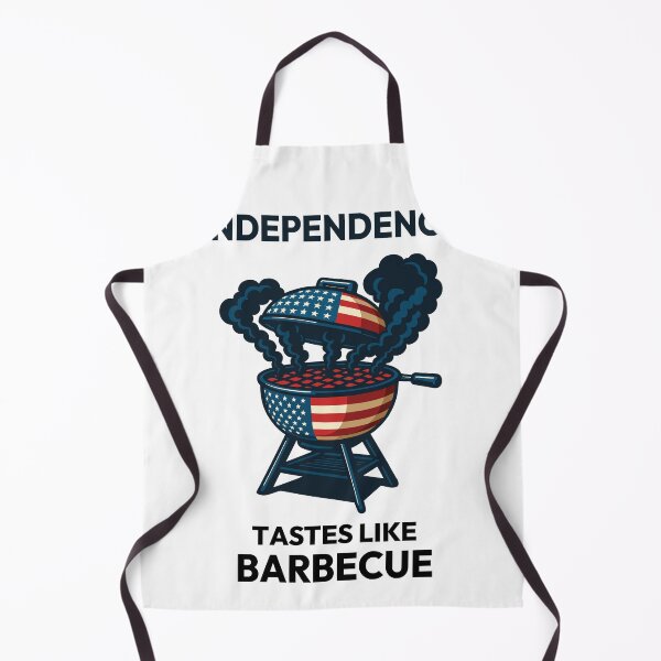 Item preview, Independence 4th of July BBQ American Flag designed and sold by LuminOrb.