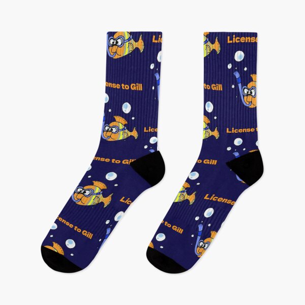Item preview, Funny Snorkeling Fish Cartoon Design designed and sold by CuteCartoon.