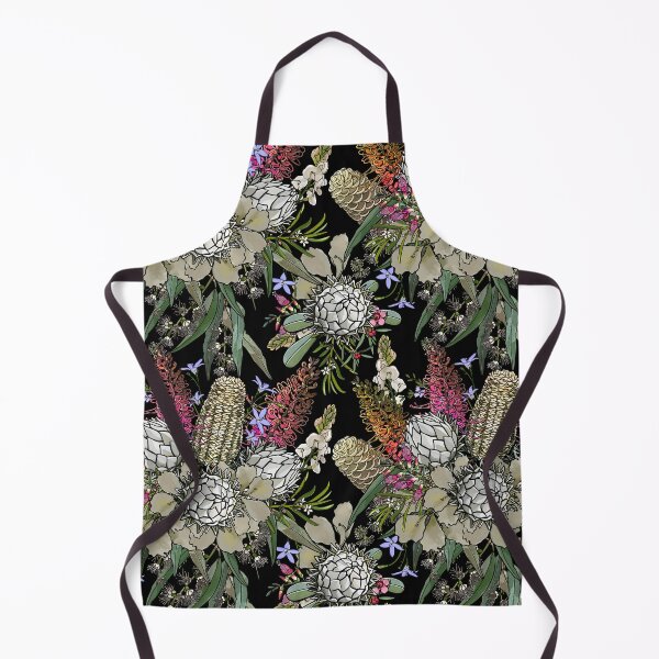 Item preview, Wild Bush Flower Bouquet - Protea & Grevillea by Jo Story designed and sold by Sketchbook Designs.