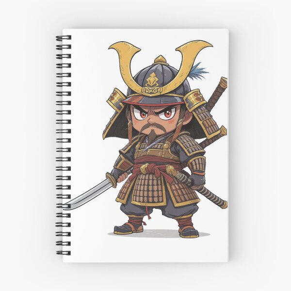 Item preview, Samurai cartoon designed and sold by sillanpaa98.