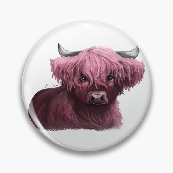 Item preview, Ruby MooMoo Cow  designed and sold by Bronwyn Gilgallon Art.