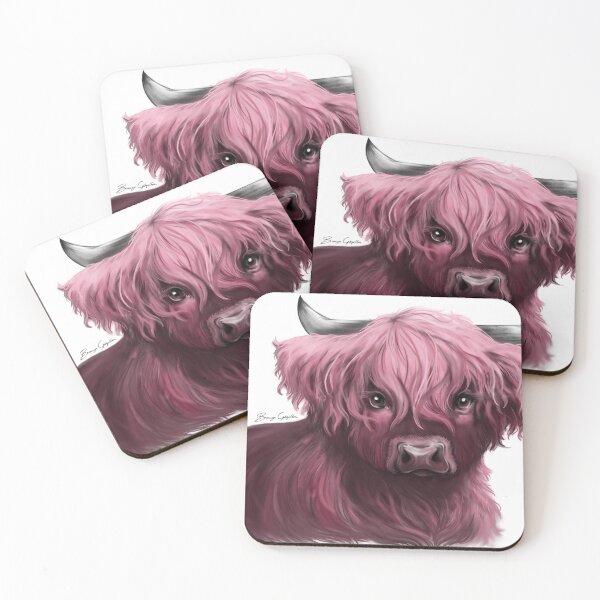 Item preview, Ruby MooMoo Cow  designed and sold by Bronwyn Gilgallon Art.