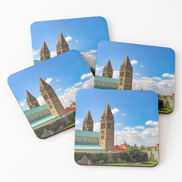Item preview, The Cathedral of Pecs, two towers, Hungary designed and sold by goceris.