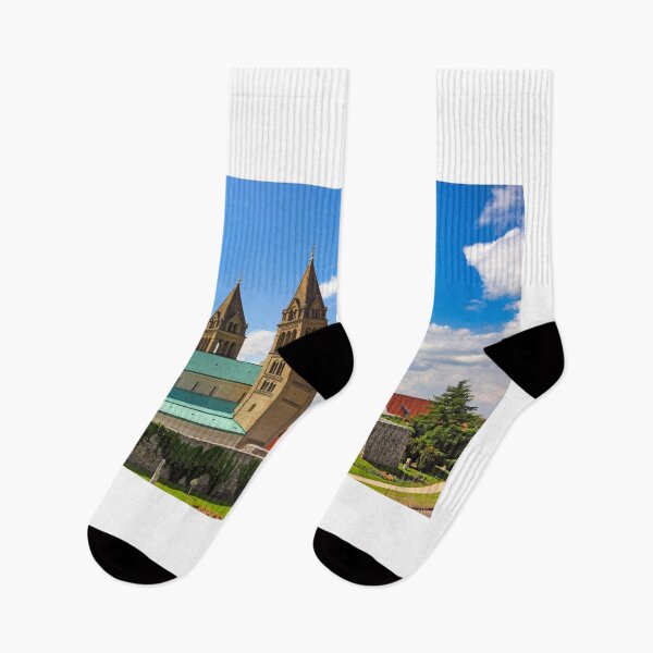 Item preview, The Cathedral of Pecs, two towers, Hungary designed and sold by goceris.