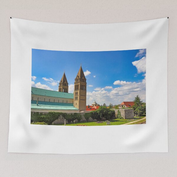 Item preview, The Cathedral of Pecs, two towers, Hungary designed and sold by goceris.
