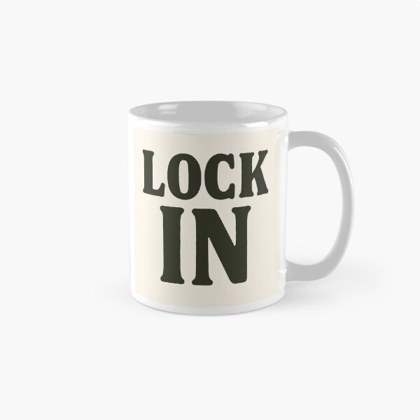 Item preview, LOCK IN Print designed and sold by SUPA PRINTZZ.
