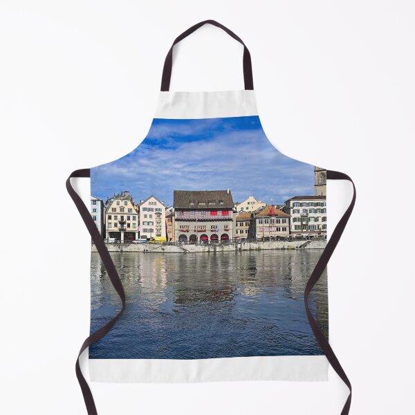 Item preview, Old town Zurich center with Grossmunster churh and river Limmat, Switzerland designed and sold by goceris.