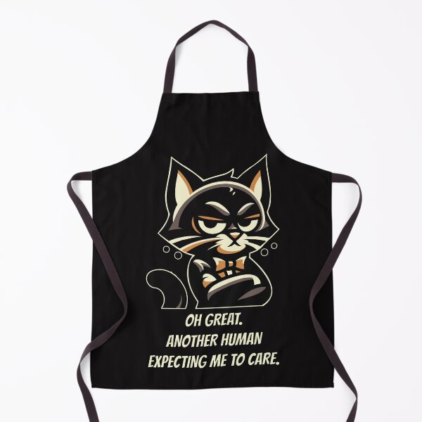 Item preview, Oh great. Another human expecting me to care. designed and sold by chromavibes-art.