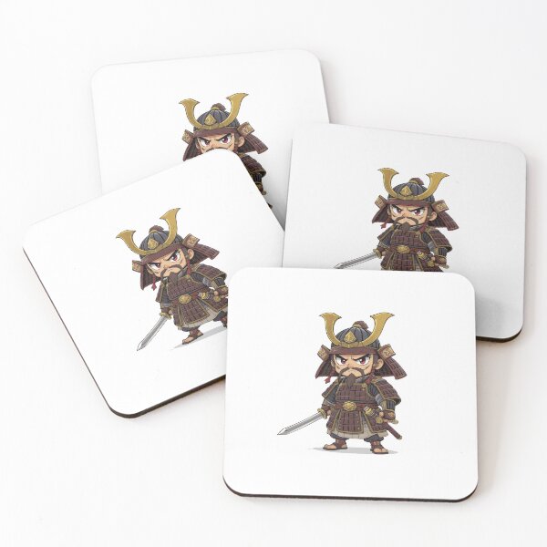Item preview, Samurai cartoon designed and sold by sillanpaa98.