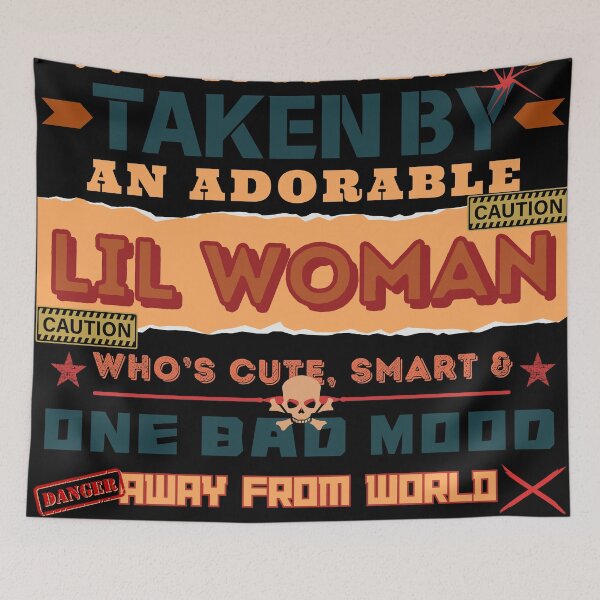 Item preview, Lil Woman Who's Cute & Smart designed and sold by Eranthe Bernardo.
