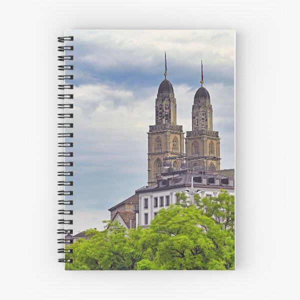 Item preview, Famous Grossmunster cathedral towers in Zurich, Switzerland designed and sold by goceris.
