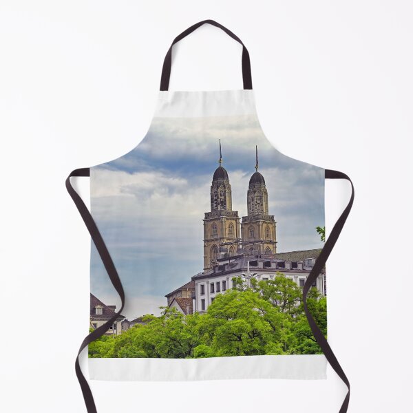 Item preview, Famous Grossmunster cathedral towers in Zurich, Switzerland designed and sold by goceris.