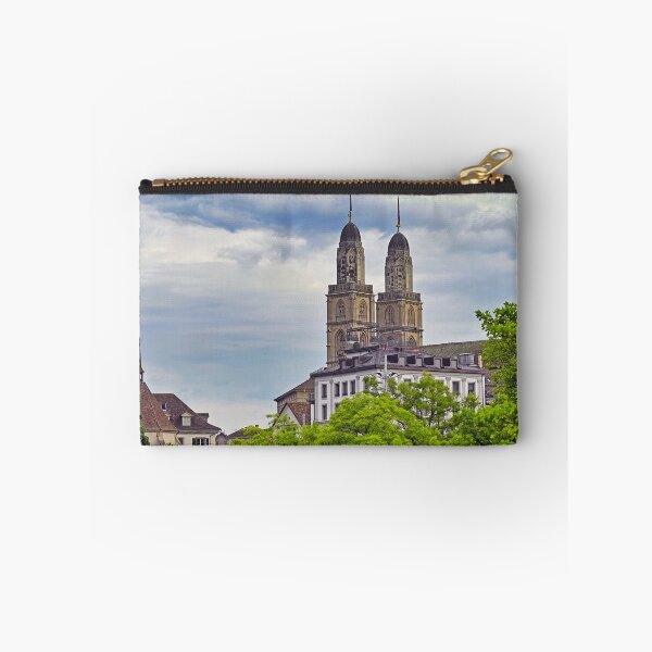 Item preview, Famous Grossmunster cathedral towers in Zurich, Switzerland designed and sold by goceris.