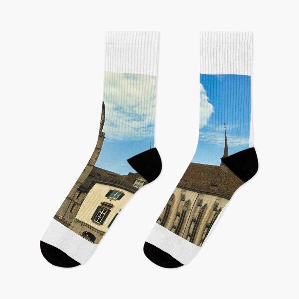 Item preview, Famous Grossmunster cathedral in old town Zurich, Switzerland designed and sold by goceris.