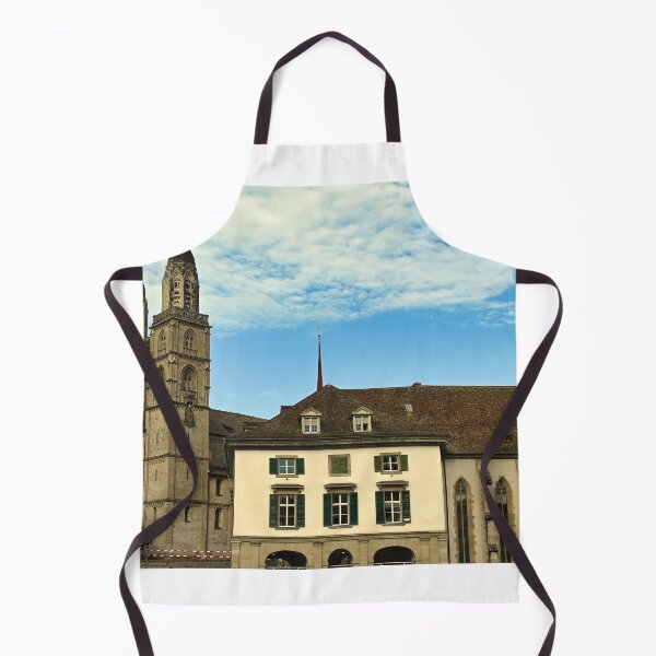 Item preview, Famous Grossmunster cathedral in old town Zurich, Switzerland designed and sold by goceris.