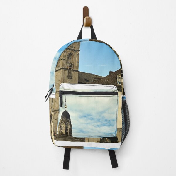 Item preview, Famous Grossmunster cathedral in old town Zurich, Switzerland designed and sold by goceris.