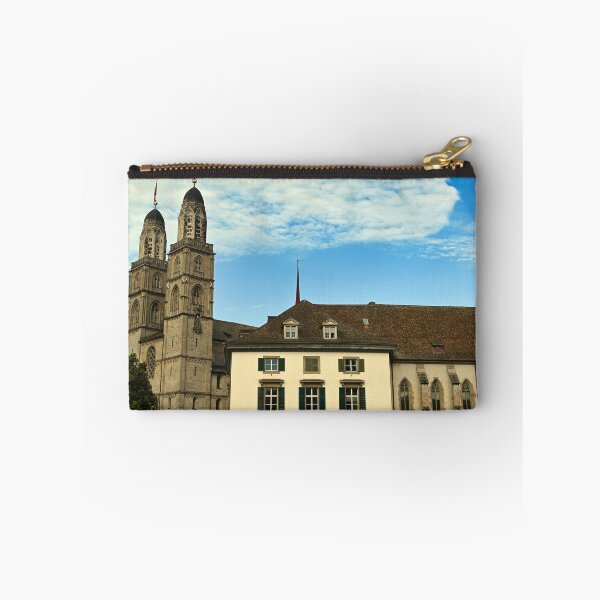 Item preview, Famous Grossmunster cathedral in old town Zurich, Switzerland designed and sold by goceris.
