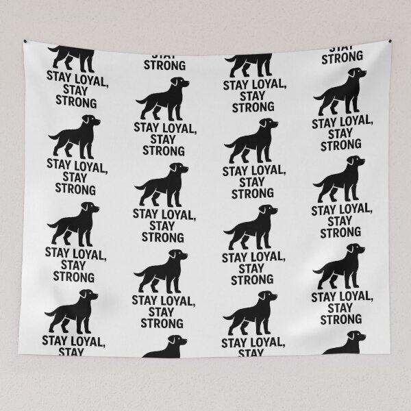 Item preview, STAY LOYAL, STAY STRONG designed and sold by TheWonkyEaselCo.
