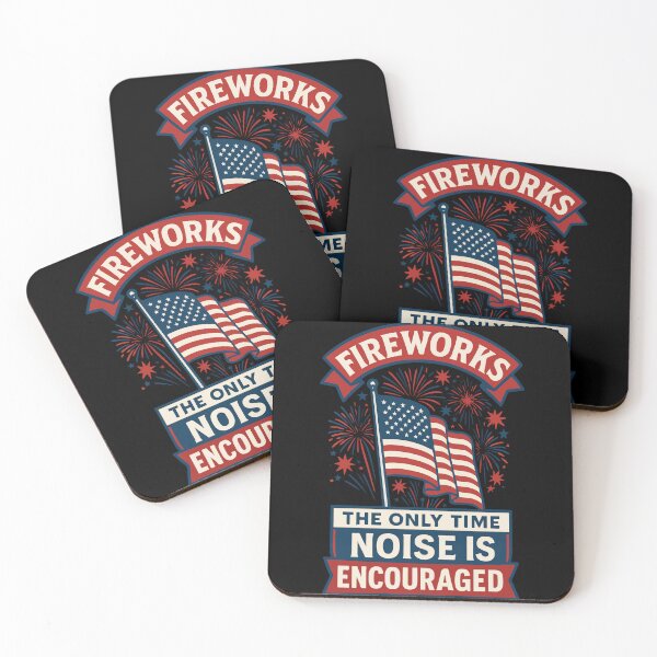 Item preview, 4th Of July Fireworks Noise Encouraged designed and sold by LuminOrb.